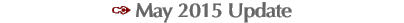 ✑ May 2015 Update