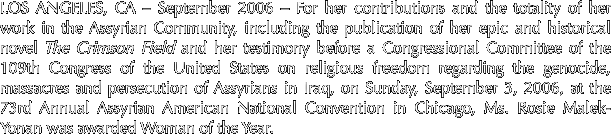 LOS ANGELES, CA – September